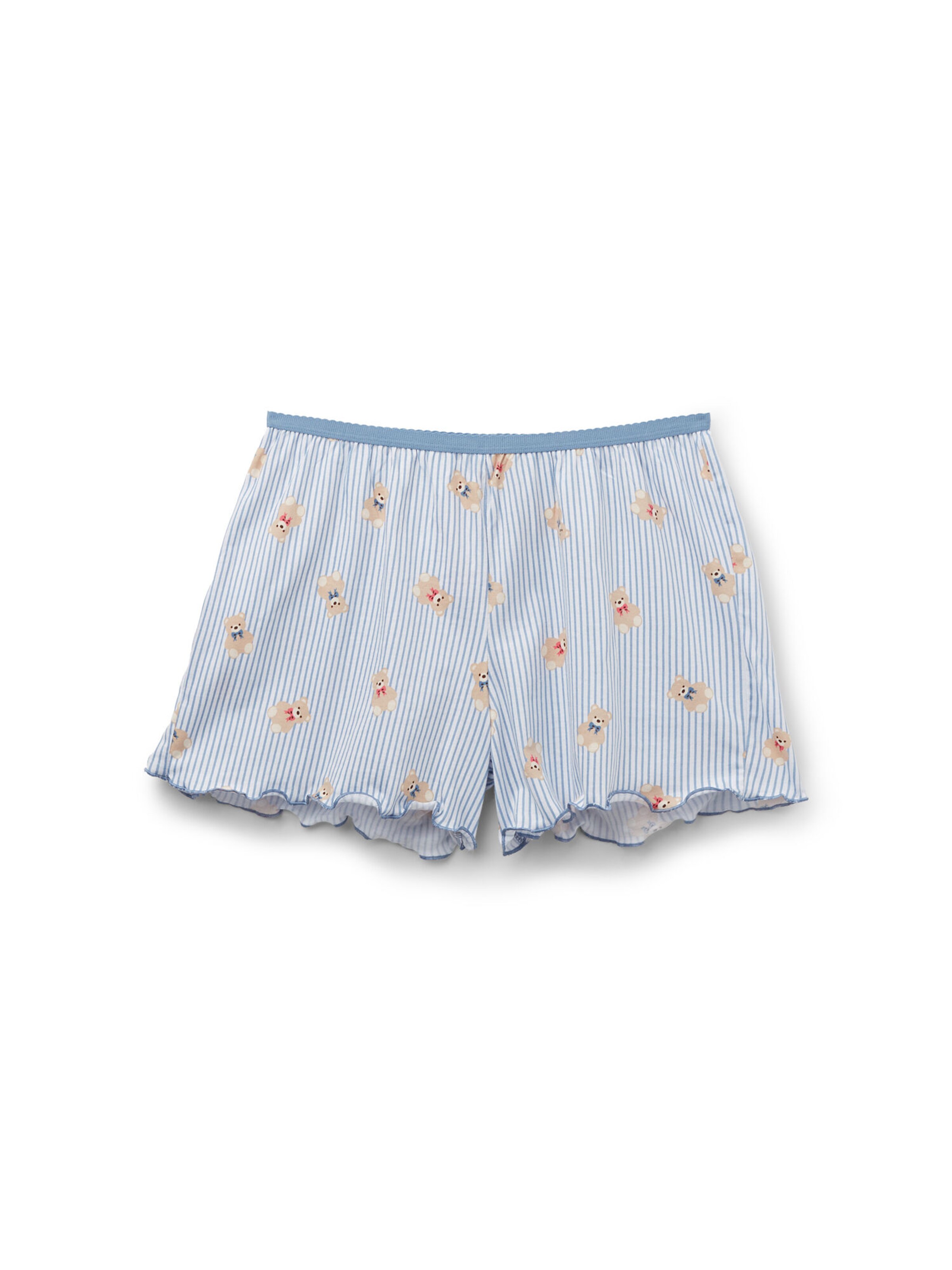 Tezenis Pajama Pants in Blue: front