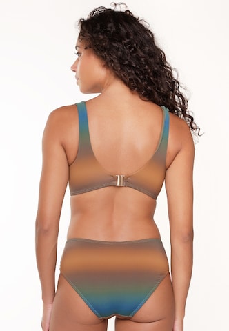 LingaDore Triangle Bikini Top in Brown