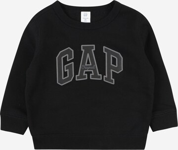GAP Majica | črna barva: sprednja stran