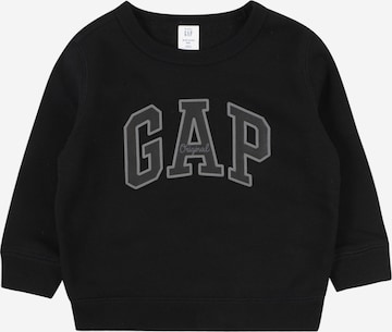 GAP Sweatshirt in Black: front