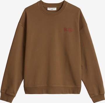 Sweat-shirt Marc O'Polo DENIM en marron : devant