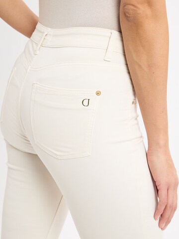 Cambio Slim fit Trousers ' Piper ' in White