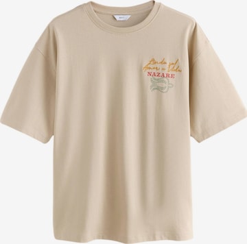 Next T-Shirt in Beige: Vorderseite