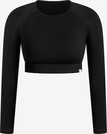 Smilodox Funktionsshirt 'Maysa' in Schwarz: Vorderseite