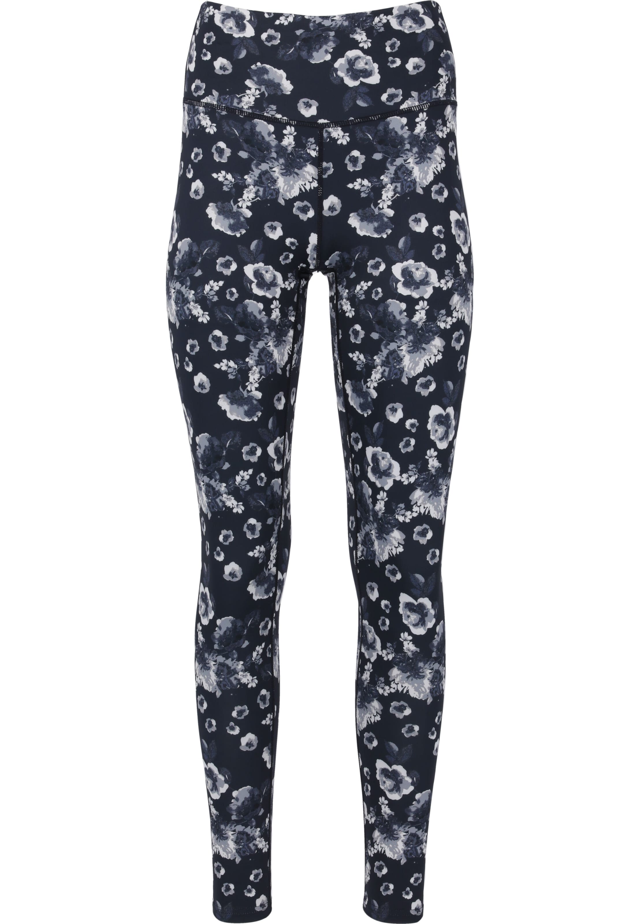 ENDURANCE Slimfit Sportbroek 'Wennie' in Blauw: voorkant