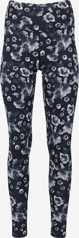 ENDURANCE Slimfit Sportbroek 'Wennie' in Blauw: voorkant