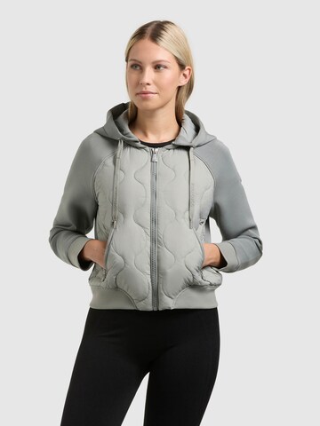 khujo Jacke 'Malaya' in Grau