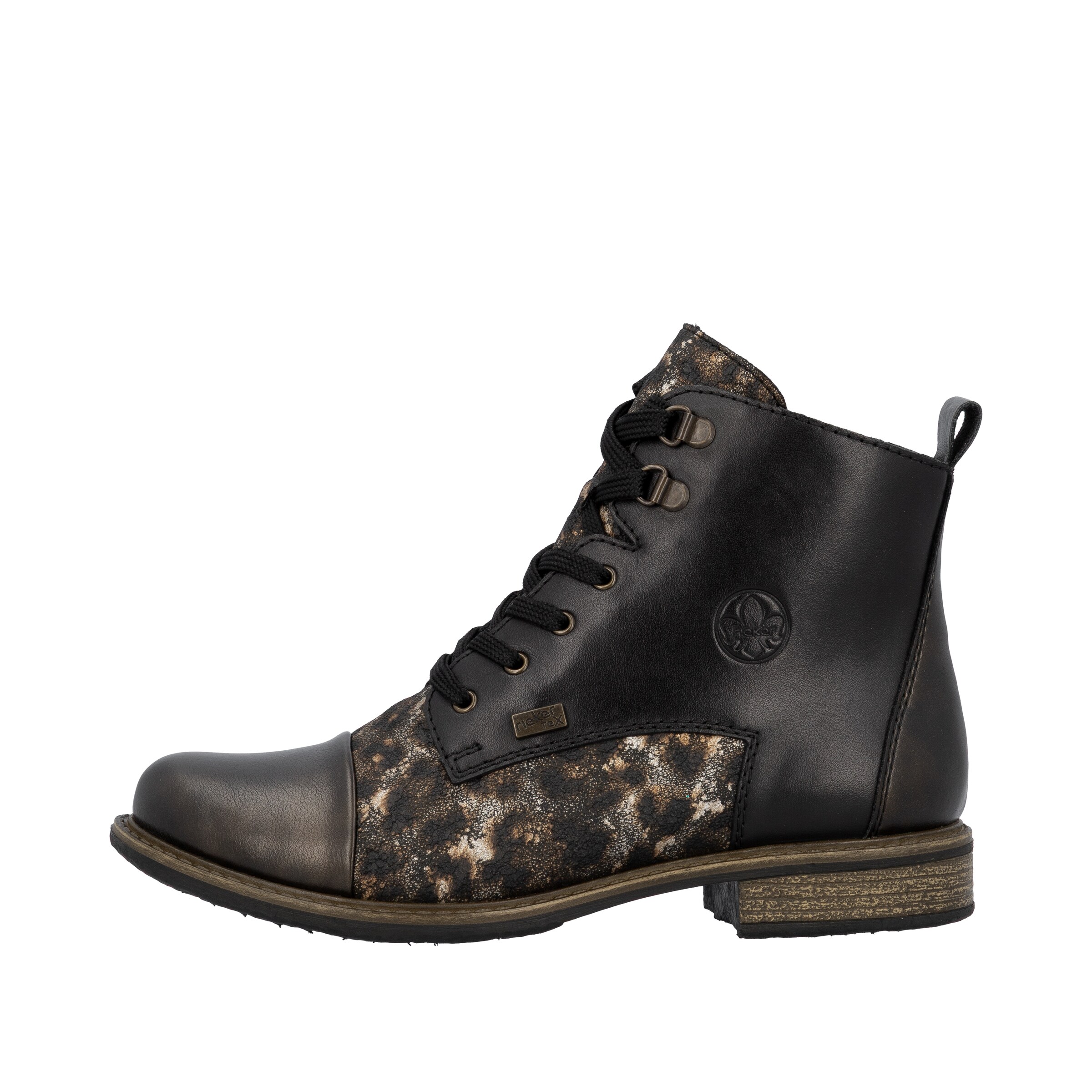 Bottes à lacets '74842' Rieker en noir