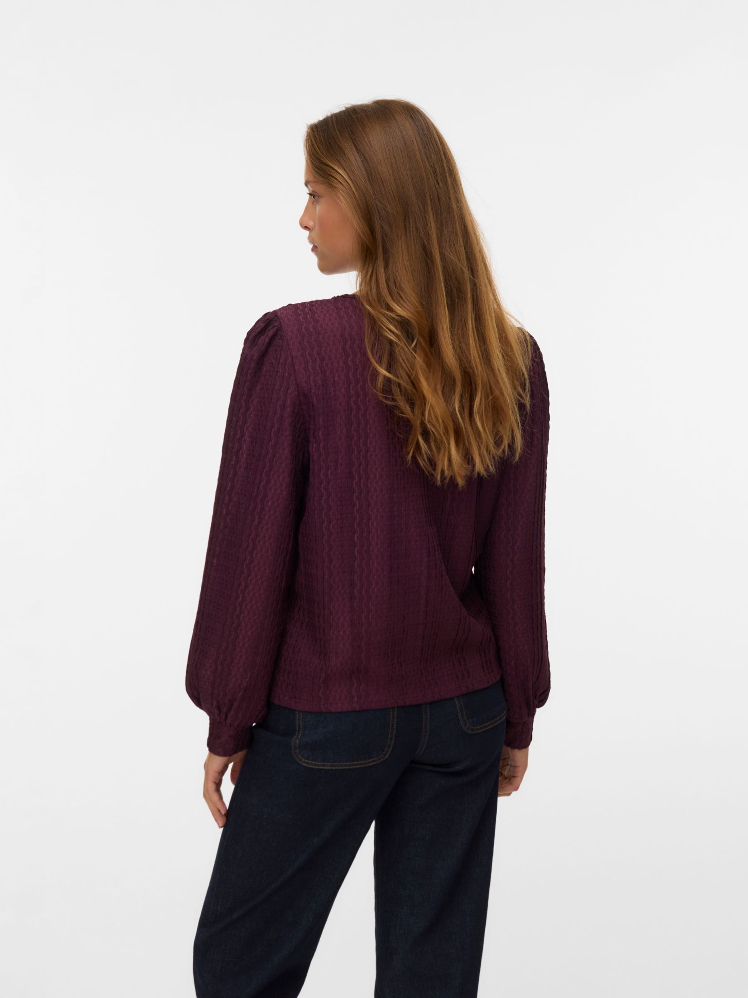 VERO MODA Bluse in Rot