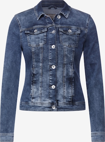 CECIL Between-Season Jacket in Blue: front