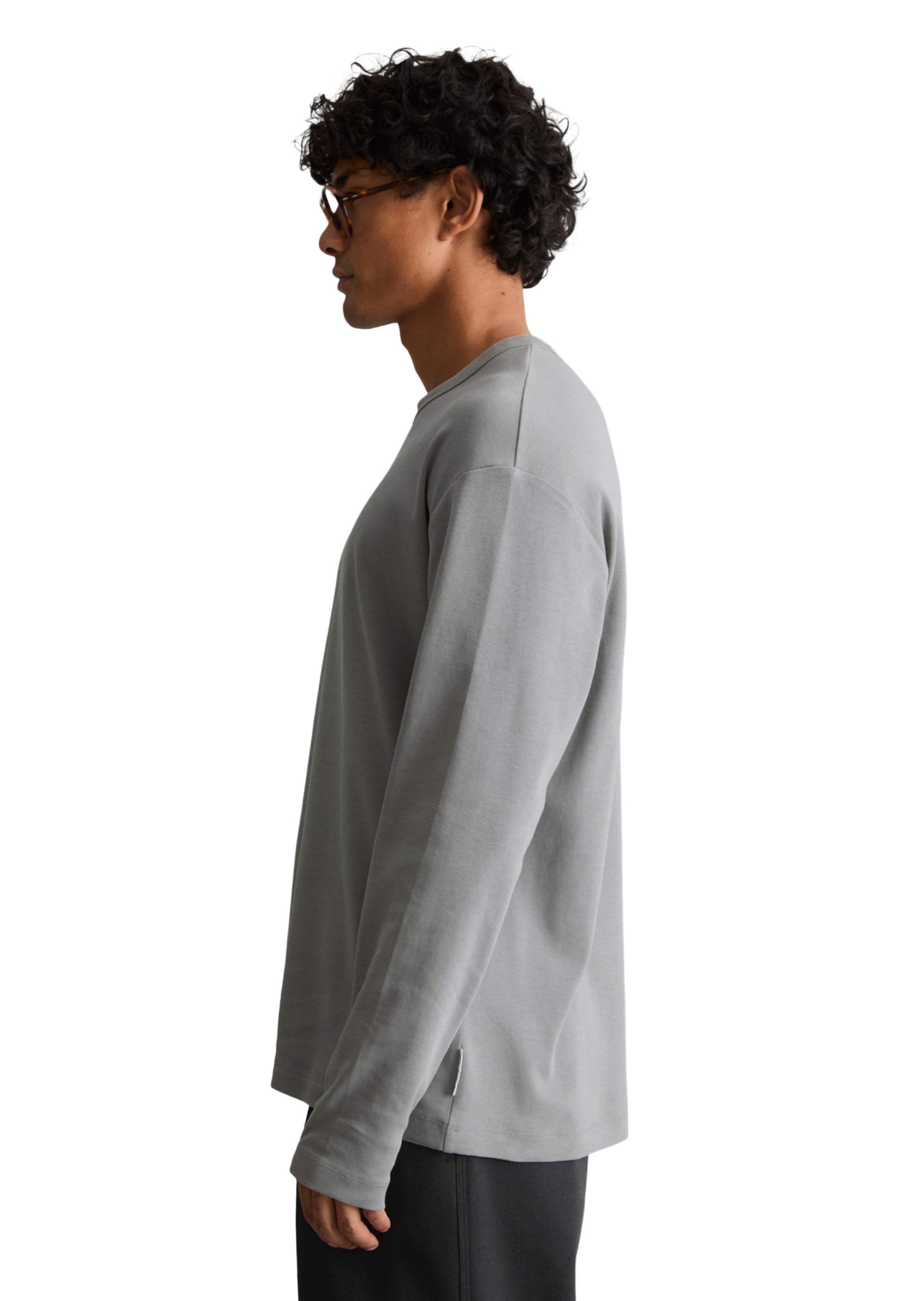 Marc O'Polo DENIM Shirt in Grey: side