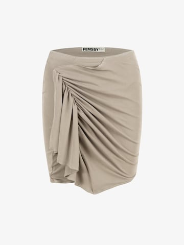 Robe 'BOW' FEMSSY en gris