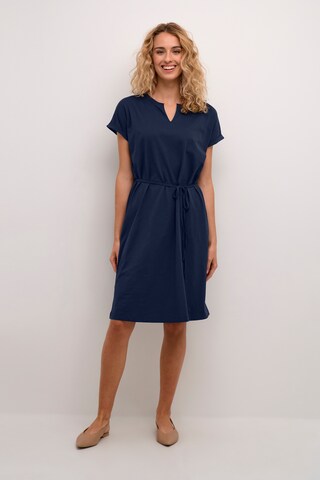Robe 'Ova' Cream en bleu