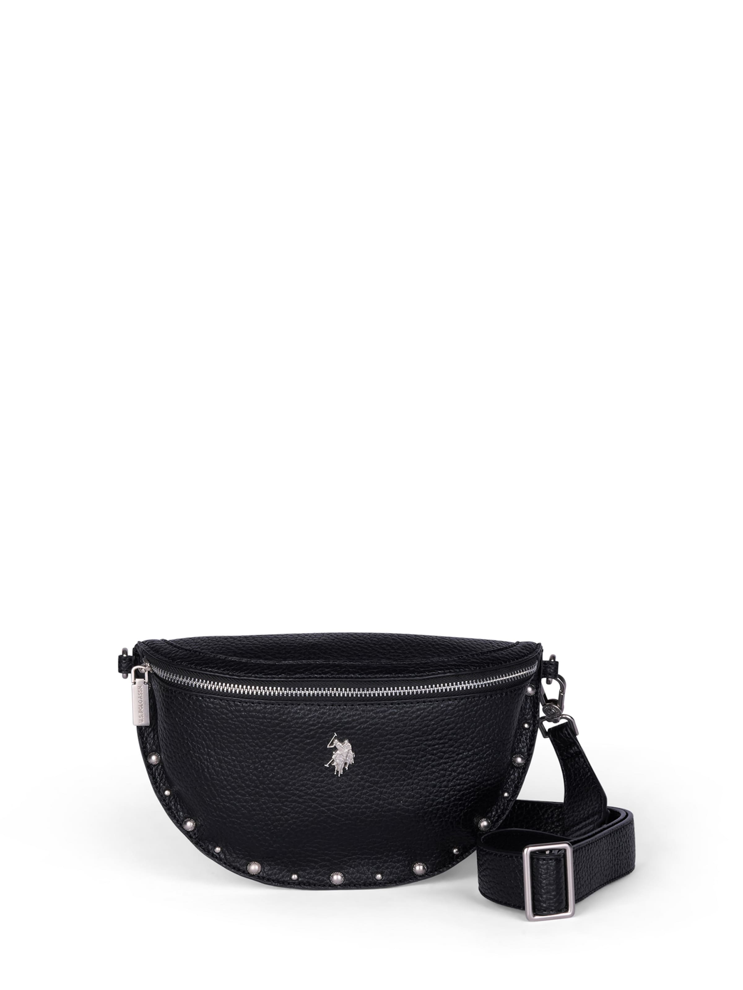 U.S. POLO ASSN. Umhängetasche in Schwarz: Vorderseite