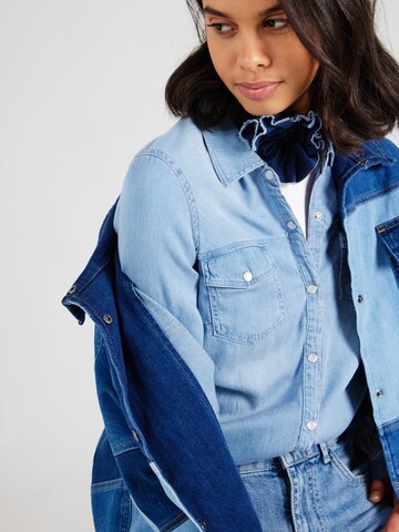 Camicia da donna 'Lo44retta' di ZABAIONE in blu
