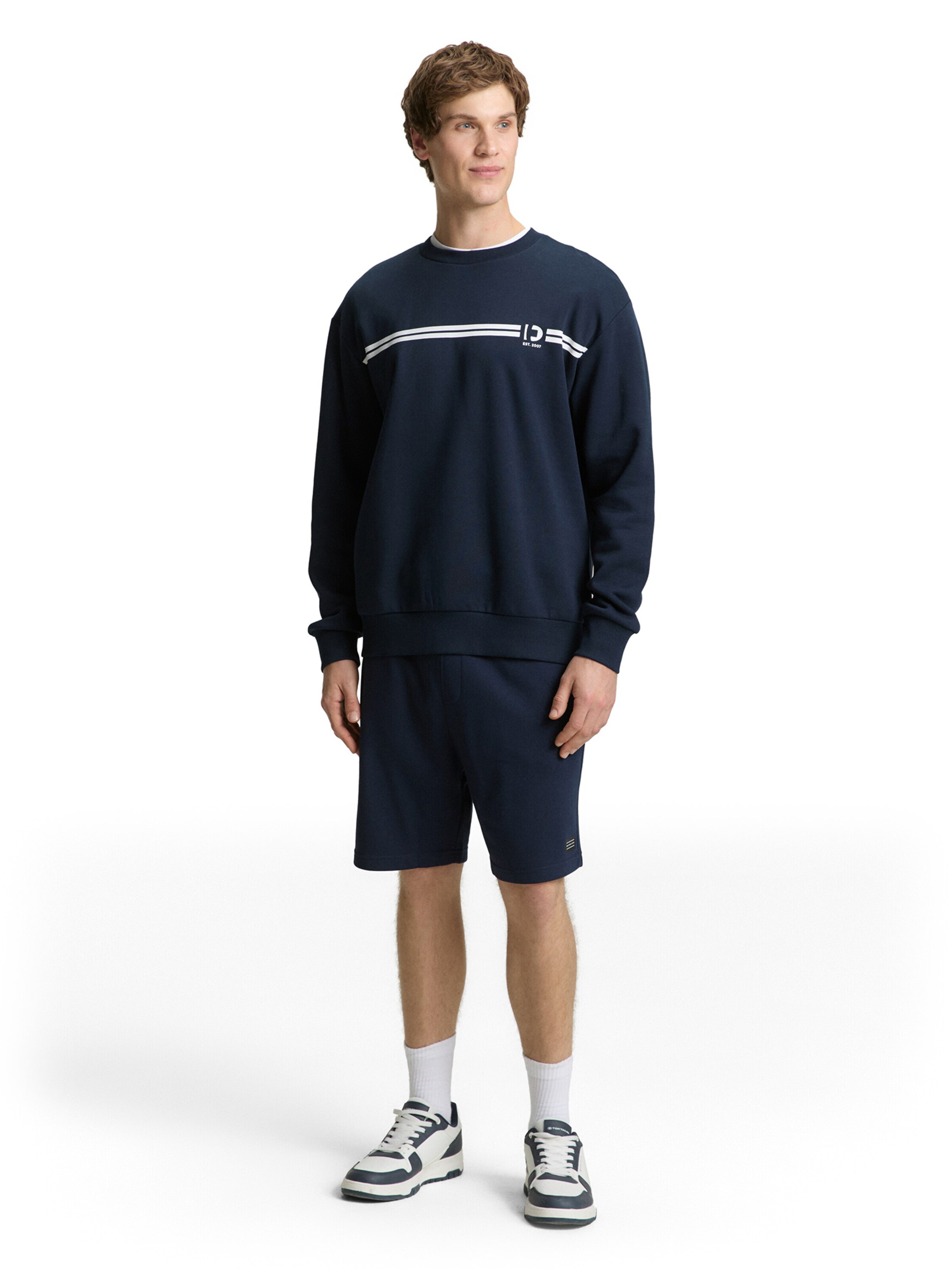 TOM TAILOR DENIM Loose fit Pants in Blue