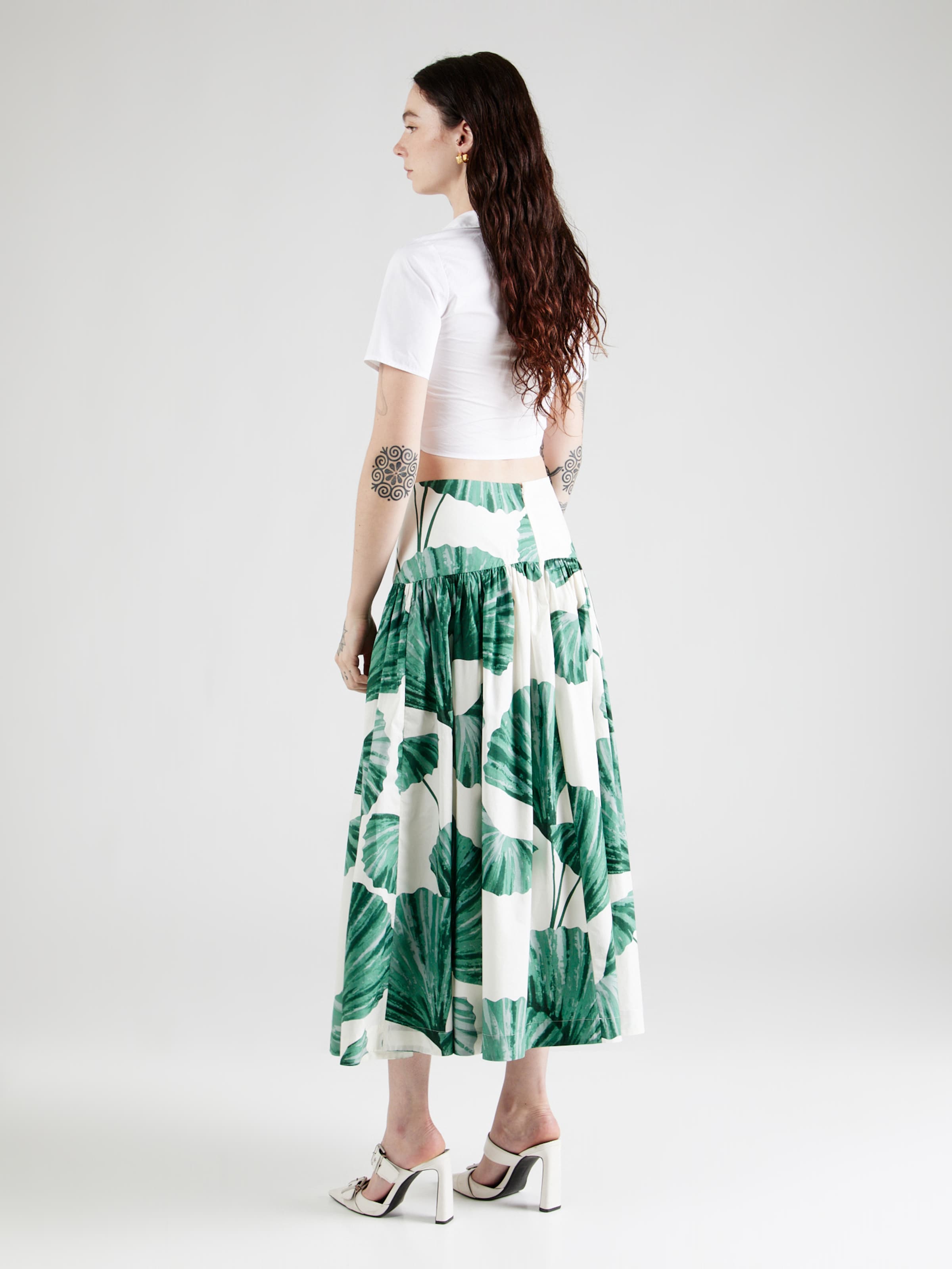 Jupe Other Stories en Vert Vert Pastel Vert Fonce ABOUT YOU