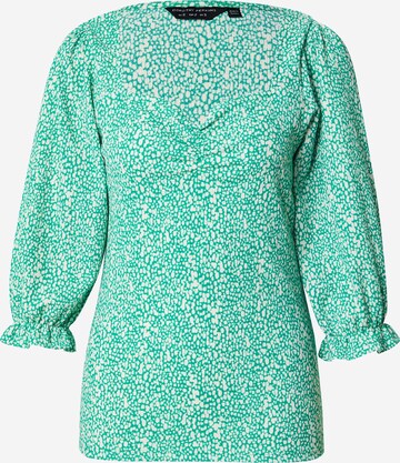 Dorothy Perkins Blus i grön: framsida