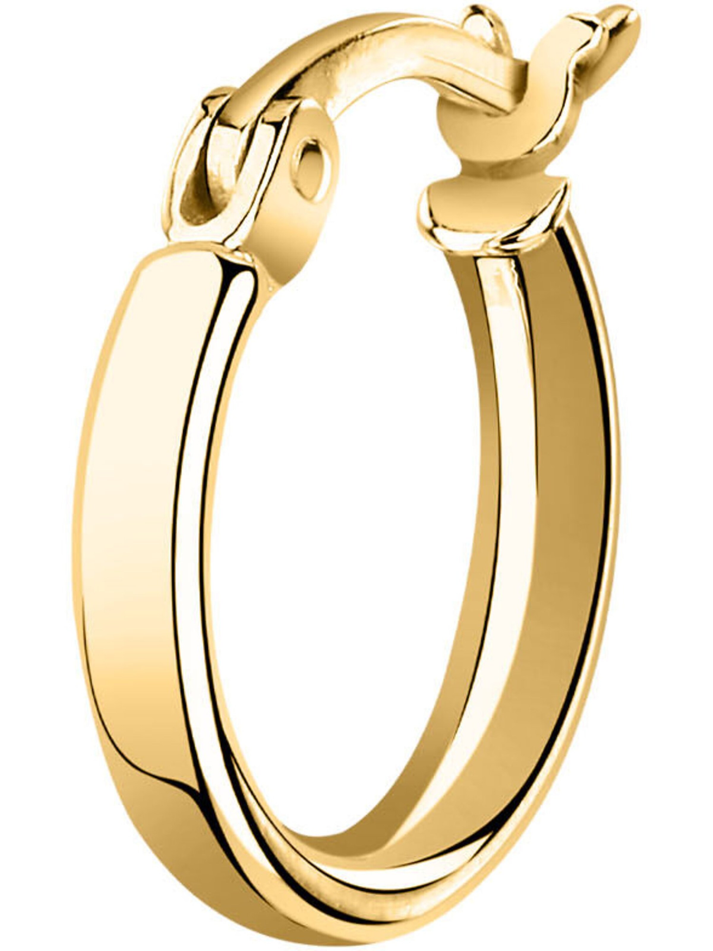 CHRIST Earrings in Gold: front