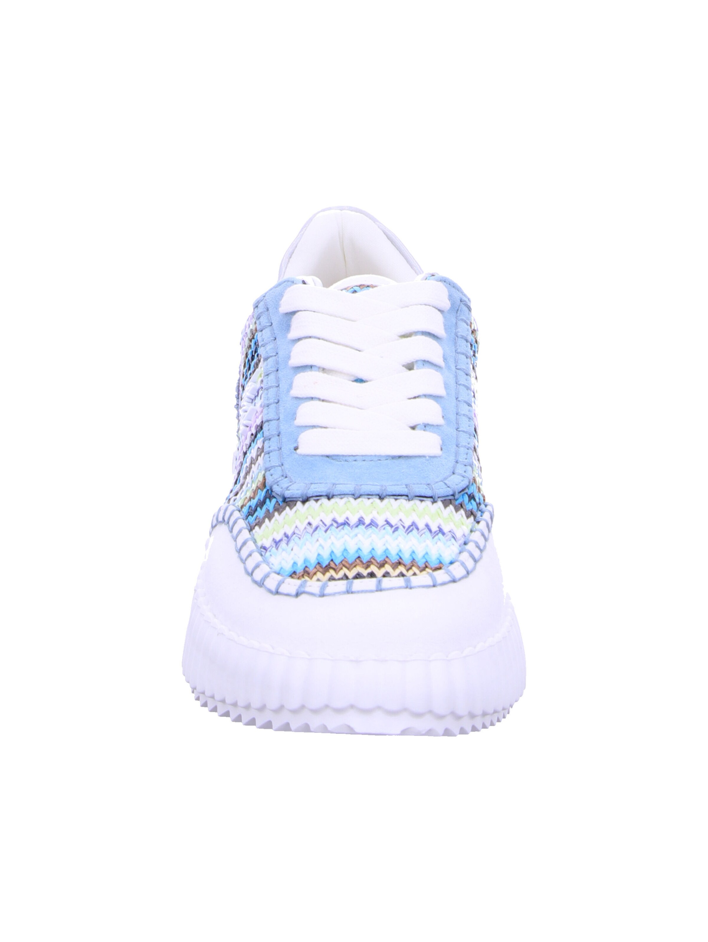 LA STRADA Platform trainers in Blue