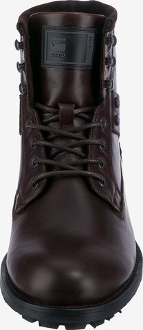 G-Star RAW Schnürboots 'Patton' in Braun