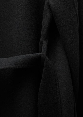 MANGO Mantel 'Kurt' in Schwarz