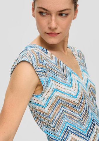 s.Oliver BLACK LABEL Top in Blau