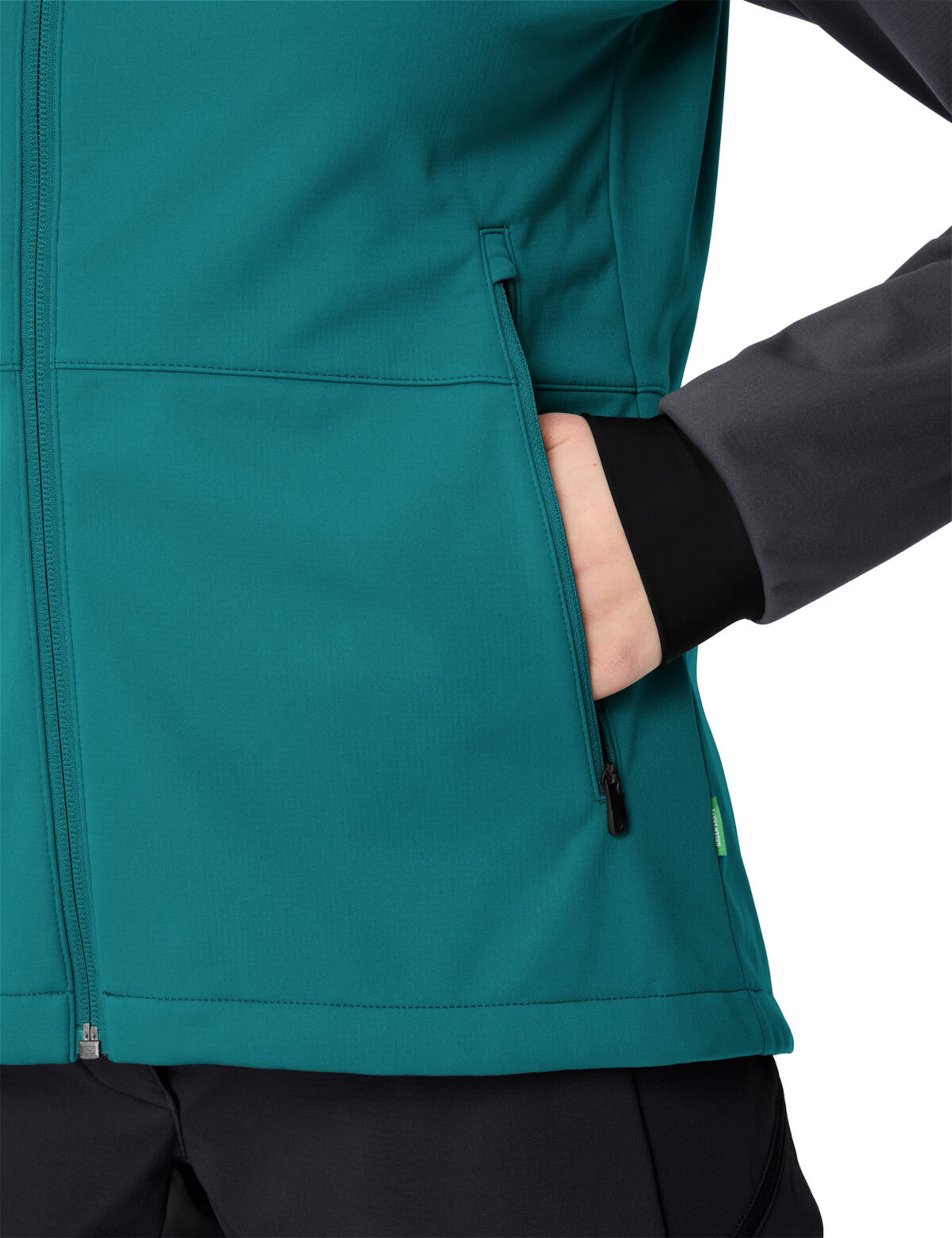 VAUDE Sports jacket 'Qimsa' in Green