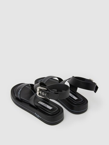 Pepe Jeans Sandály – černá