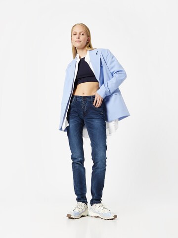 Gang Slimfit Jeans 'Gerda' in Blauw