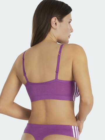 ADIDAS ORIGINALS Bustier BH 'Scoop Originals' in Lila