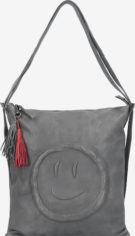 Taschendieb Wien Shoulder Bag in Grey: front