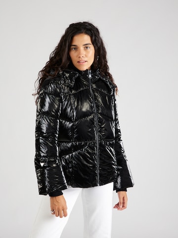 GUESS Zimní bunda 'Paloma' – černá: přední strana