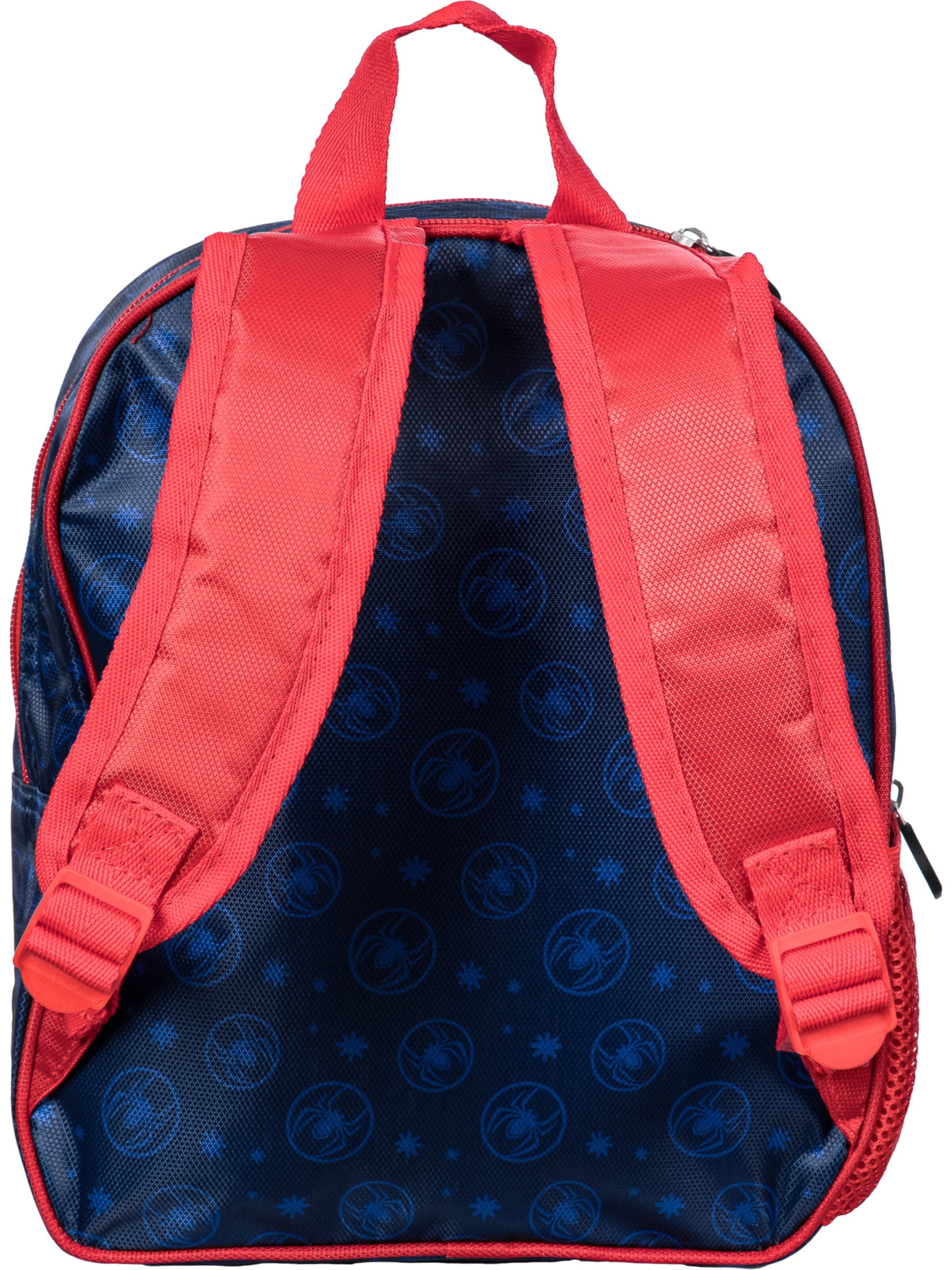 marvel Backpack 'Spiderman Gaze-Hooded' in Red