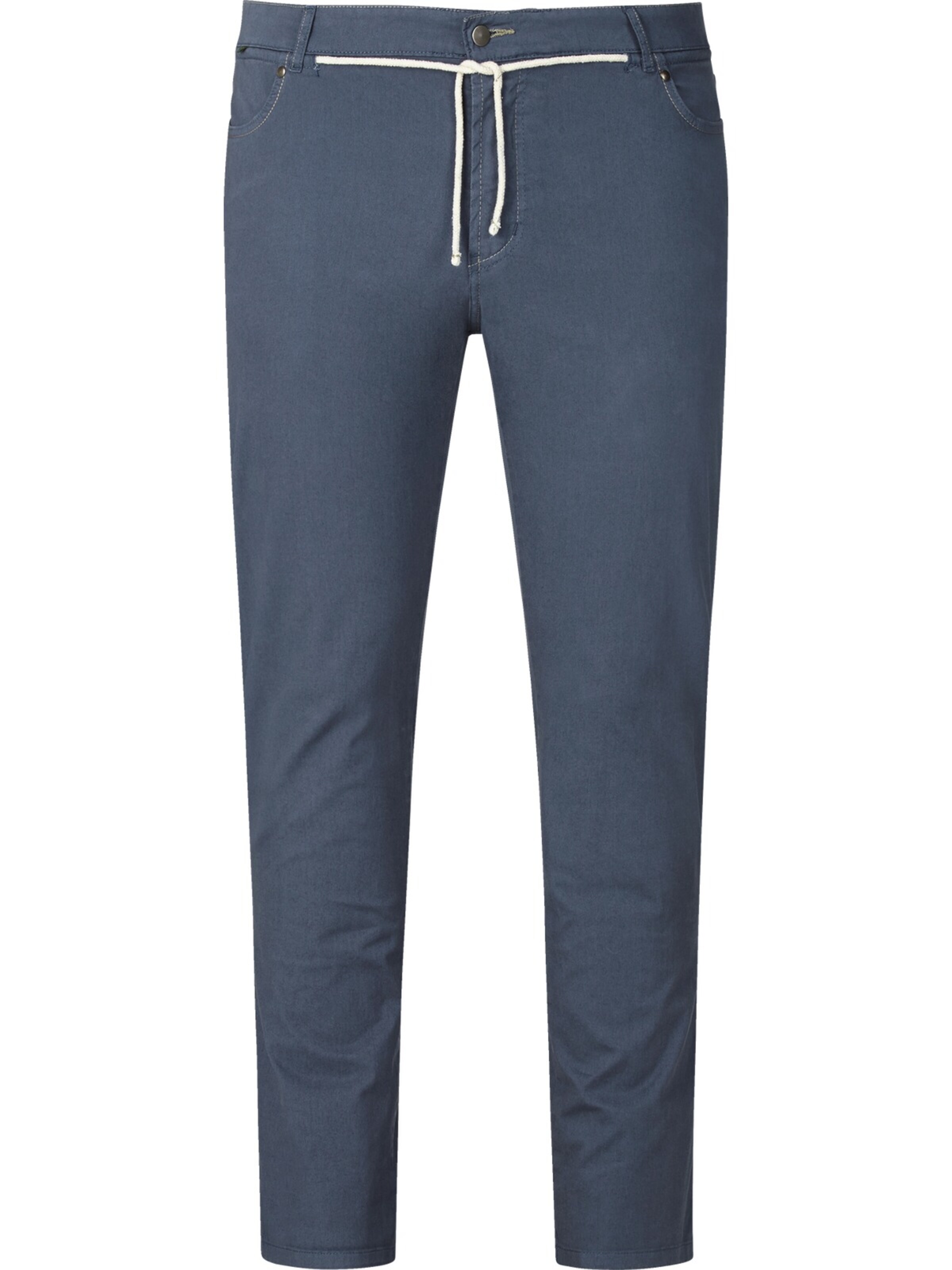 Charles Colby Regular Pants ' Baron Simson ' in Blue: front
