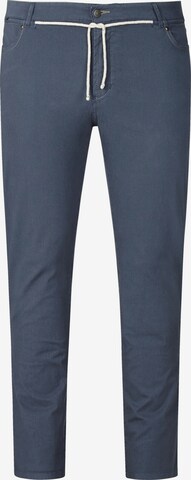 Charles Colby Regular Broek ' Baron Simson ' in Blauw: voorkant