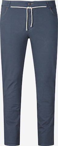 Charles Colby Regular Pants ' Baron Simson ' in Blue: front