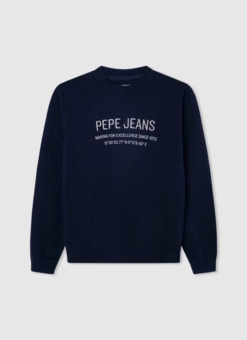 Pepe Jeans Sweter 'KEOPS' w kolorze niebieski: przód