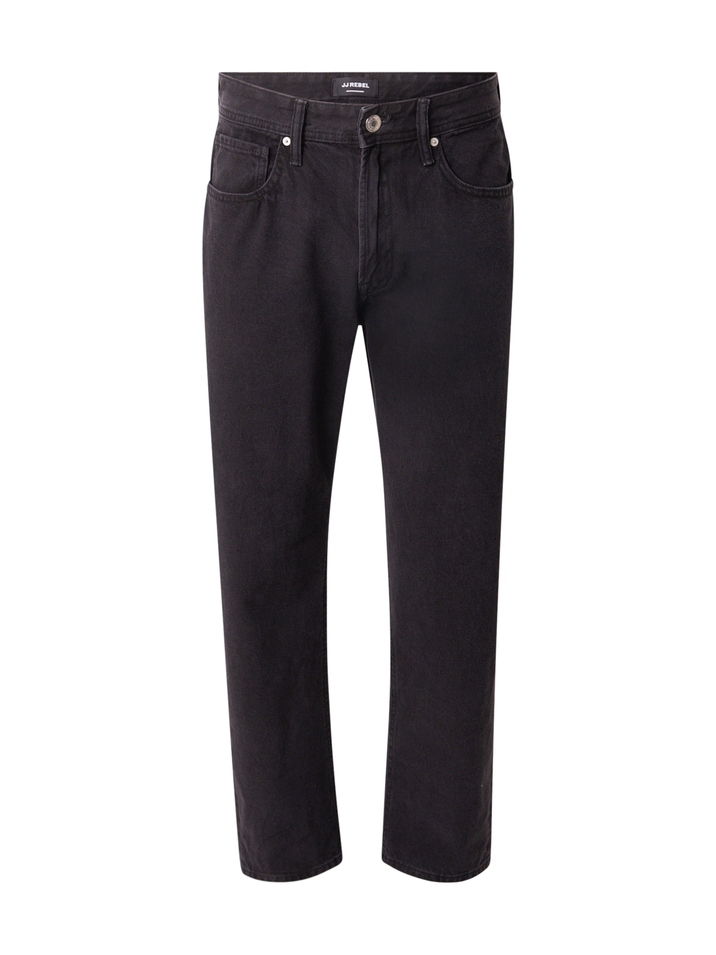 JJ Rebel Loosefit Jeans 'JREBRYAN JJCRAFT' i sort: forside