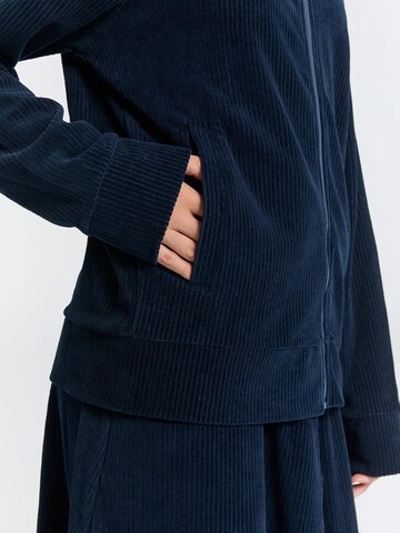 Leela COTTON Sweatjacke‌‌ in Blau