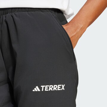 ADIDAS TERREX Regular Workout Pants 'Liteflex' in Black