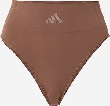 Sous-vêtements de sport ADIDAS SPORTSWEAR en marron : devant