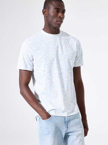 T-Shirt GARCIA en bleu : devant