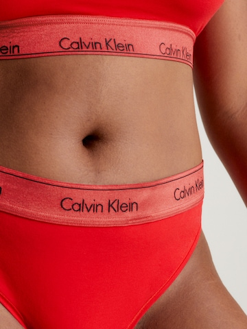 Calvin Klein Underwear Plus Thong in Red