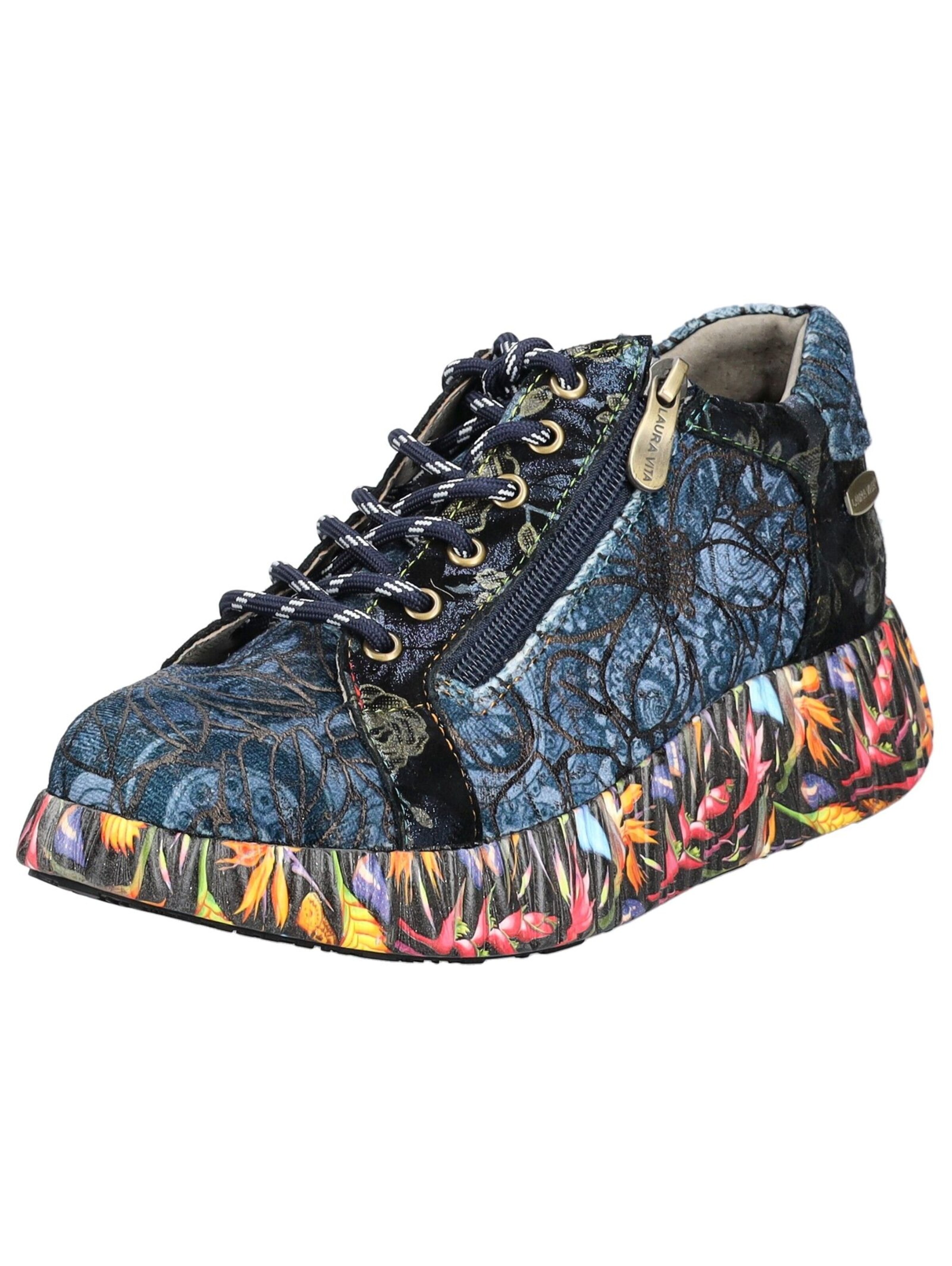 Laura Vita Sneakers laag in Blauw: voorkant