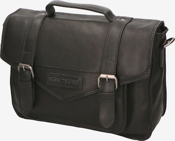 HILL BURRY Messenger in Schwarz