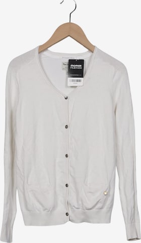 Pepe Jeans Strickjacke M in Weiß: Vorderseite