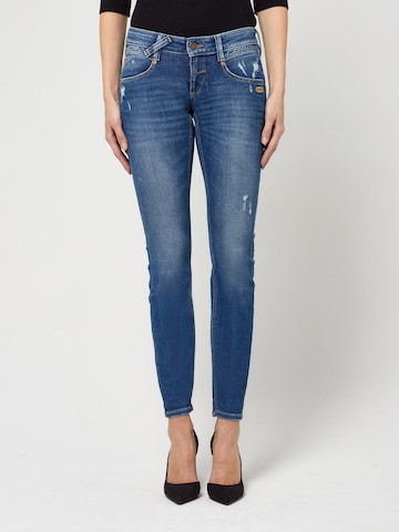 Gang Skinny Jeans '94Nena' in Blauw: voorkant