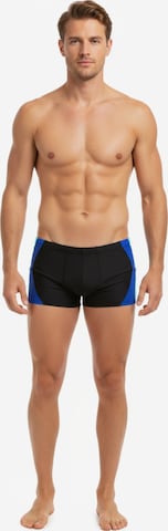 Luvanni Swim Trunks 'Badehose TS9-10' in Blue: front