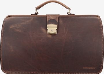 GREENBURRY Briefcase in Brown: front